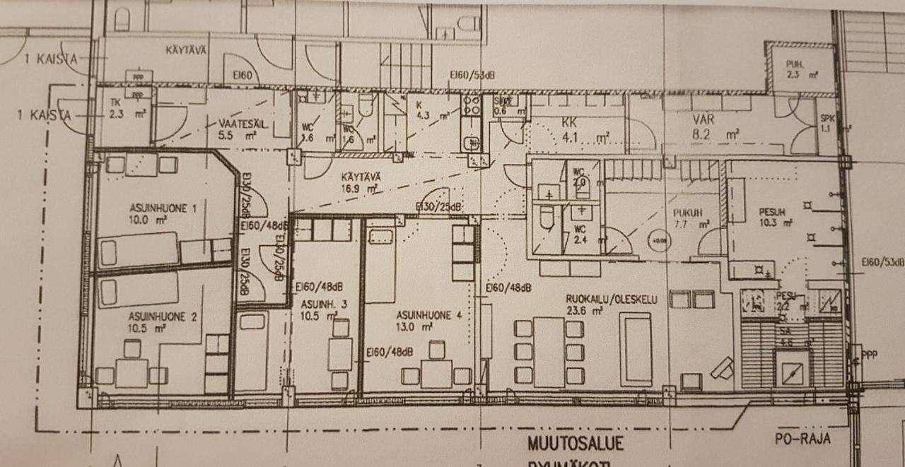 Nat, Asunto Laehellae Kaikkea Apartment Kemijarvi Luaran gambar